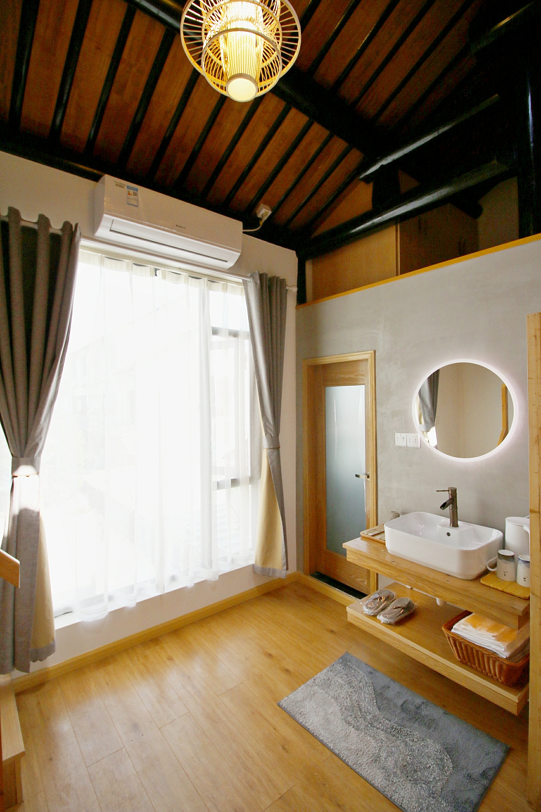 和畅|复式景观家庭间（小童区域+独立浴缸+书法体验）