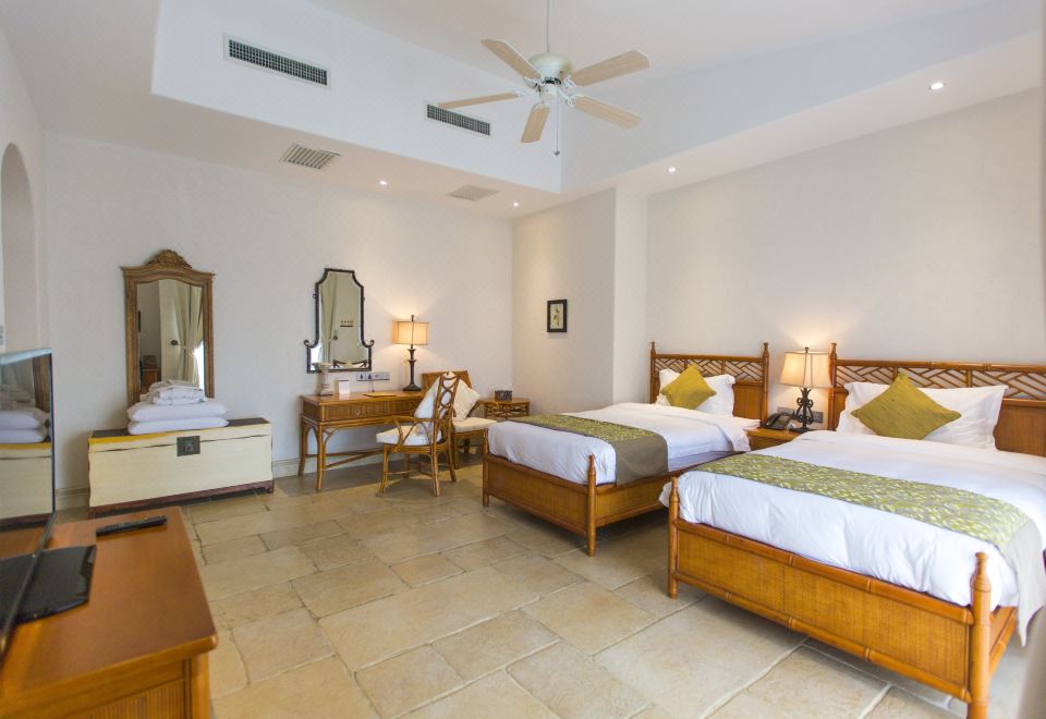 復古城堡雙床房