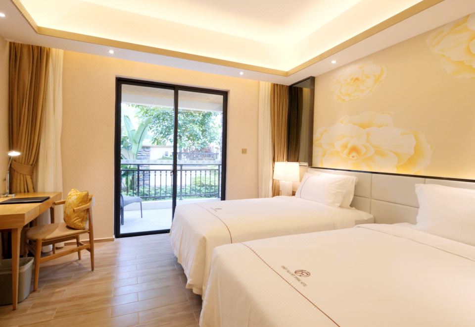 Yuetianxia Hot Spring HotelHot Spring Villa Twin Room