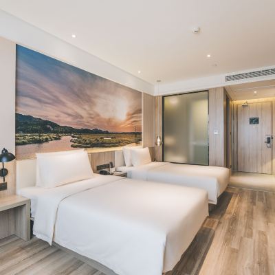 幾木雙床房 寧波機場鄞州大道亞朵飯店優惠