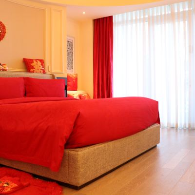 浪漫豪華大床房 大連金石灘魯能希爾頓度假酒店優惠