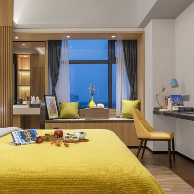 商務大床房 | 180度觀景飄窗·深睡床墊·浴袍+熨燙設備 瑞濤酒店（佛山順德清暉園店）優惠