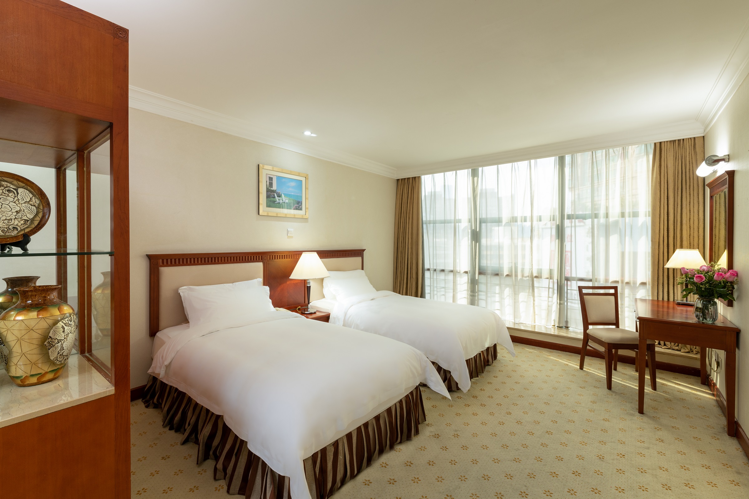 高級雙床套房（一房一廳）