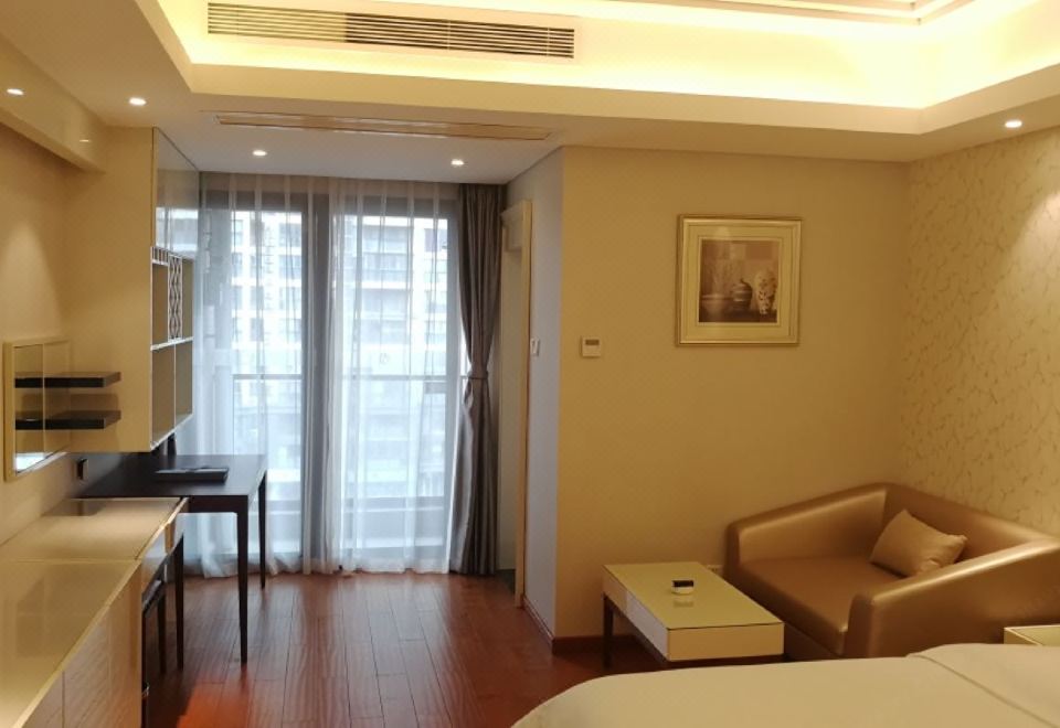 高级双床房（乳胶床垫+阳台+晾衣杆+小冰箱）