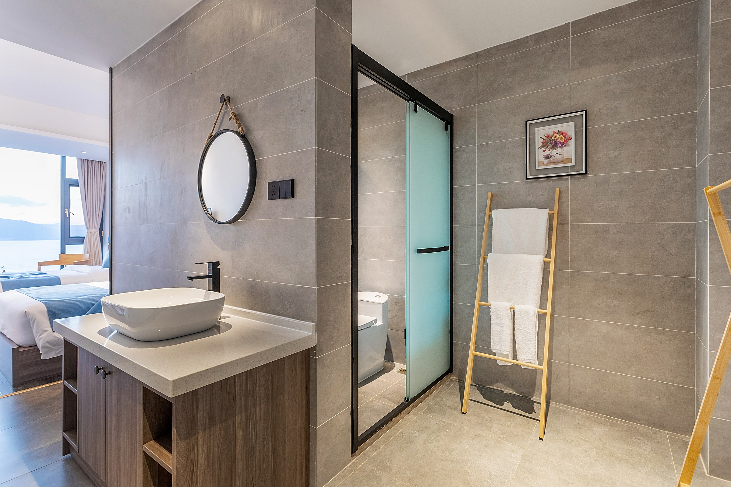 若见·全湖景双床房