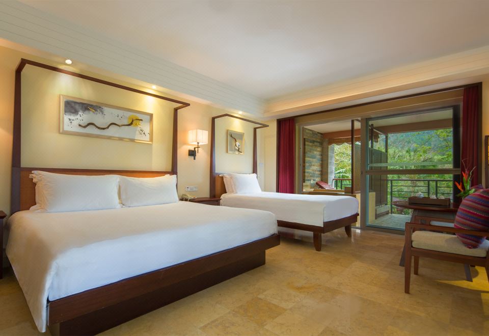 Narada Resort & Spa Qixian MountLehuo Family Triple Villa (Hot Spring Access, Near Mirror Layered Pool)