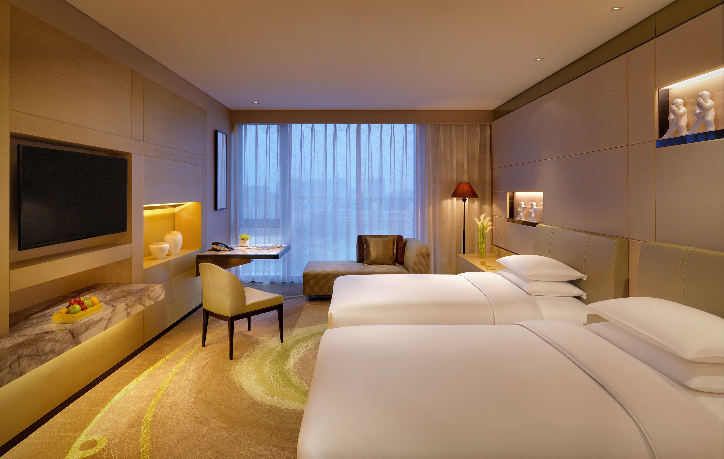 Hyatt Regency Tianjin East凱悦雙床房