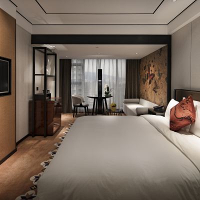 奢華大床房（浴缸） 柏高·頌飯店（廣州環市東路店）優惠