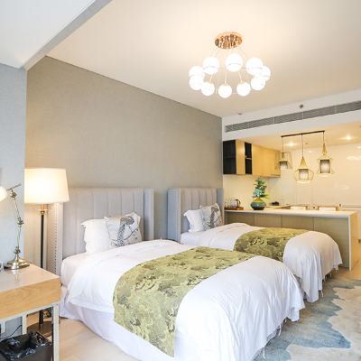 城景商務家庭三床套房 麒韻飯店公寓（青島萬象城五四廣場店）優惠