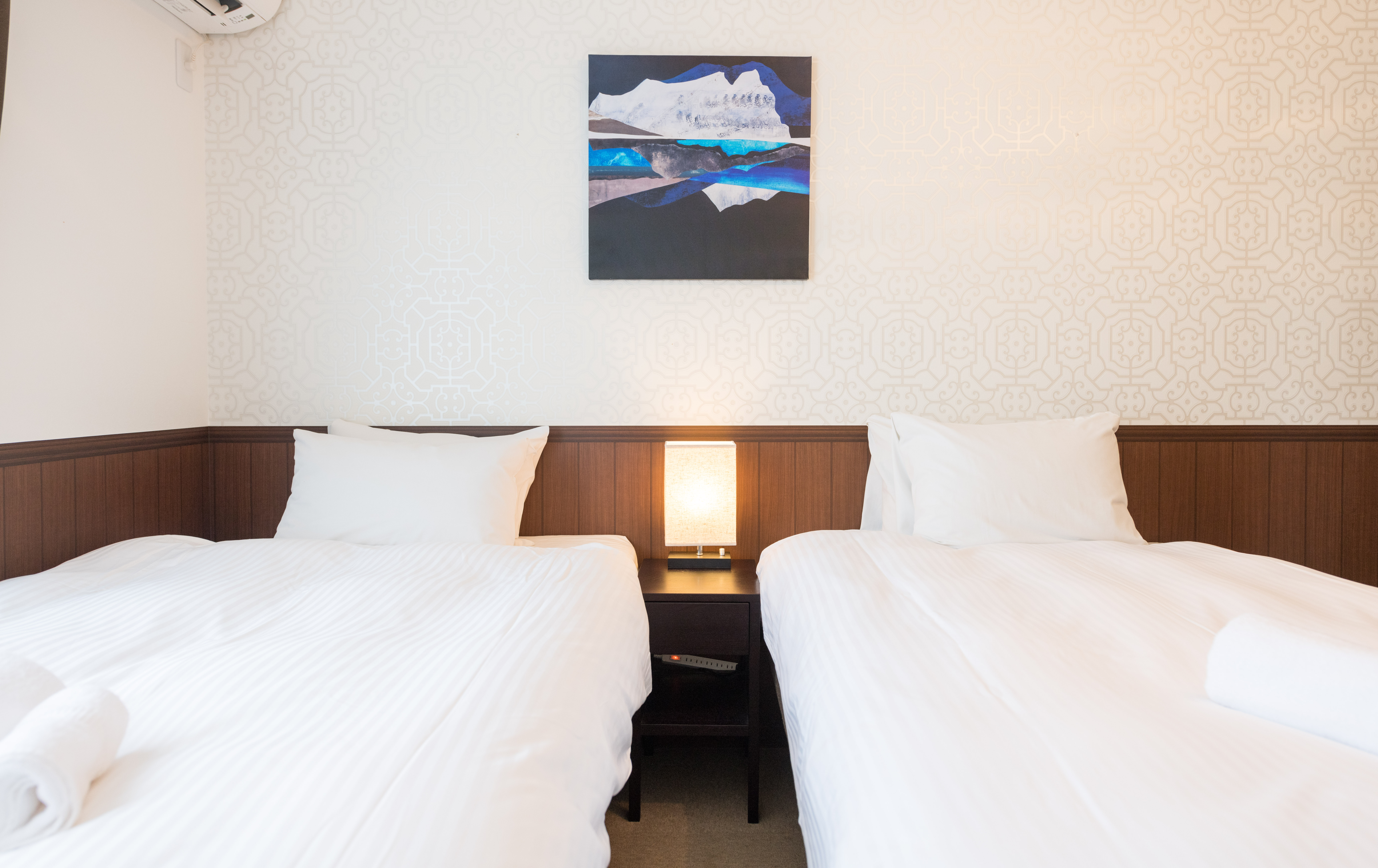 标准双床房【浴缸泡澡观影+中日英语言服务+智能烘乾机+禁烟】