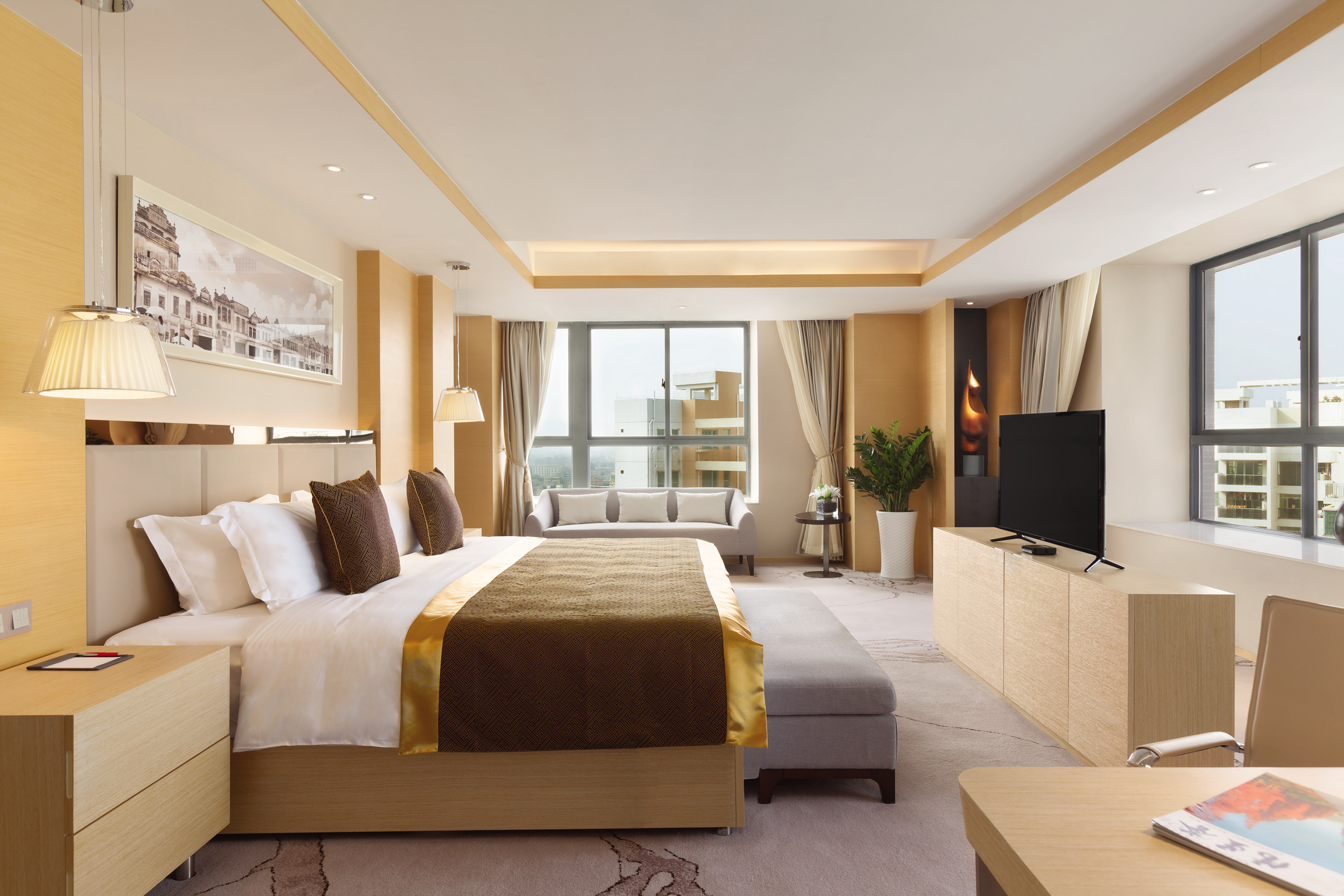 豪华江景一室套房