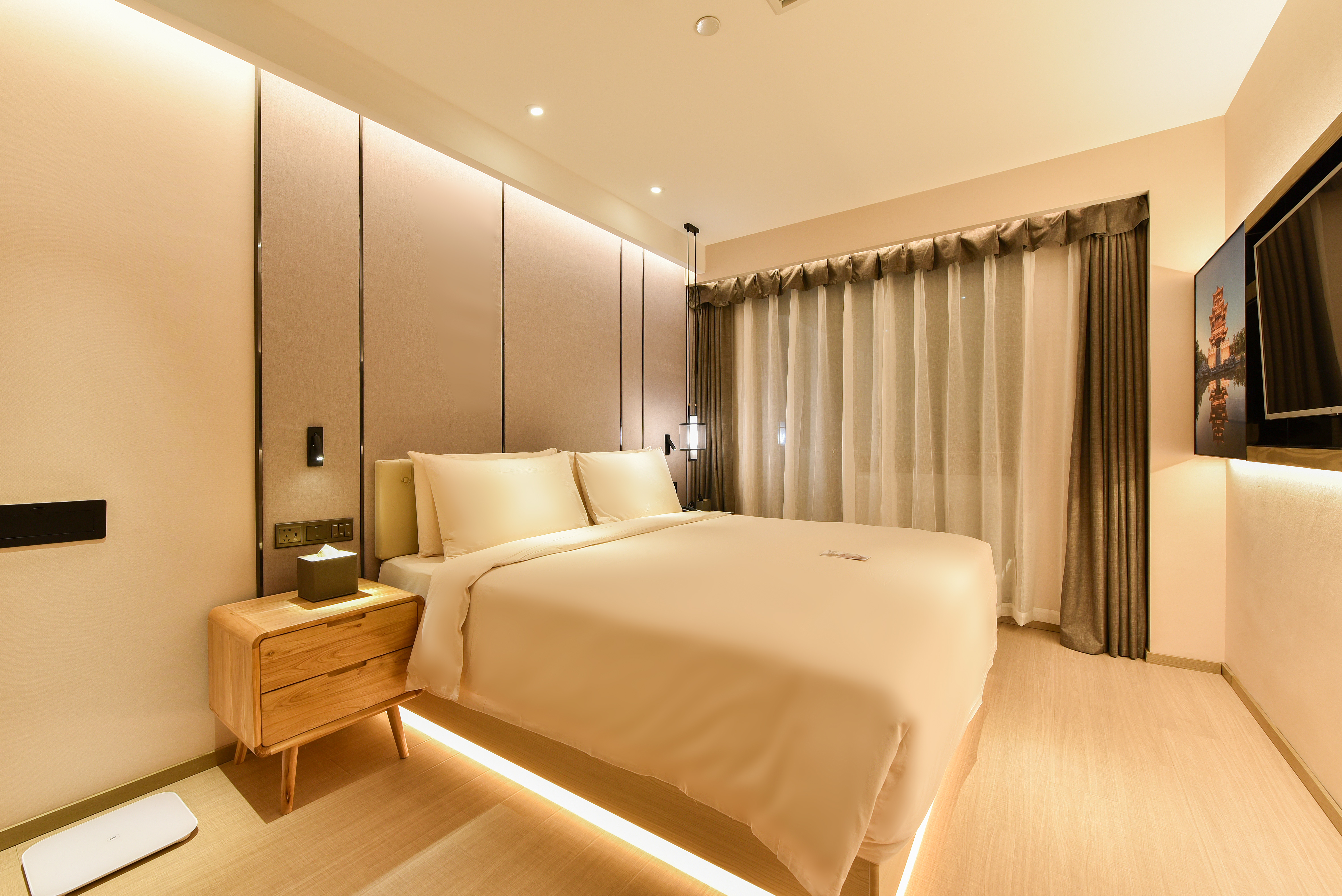 几木套房（深睡枕PRO+独立会客区+手机投屏+冰箱）