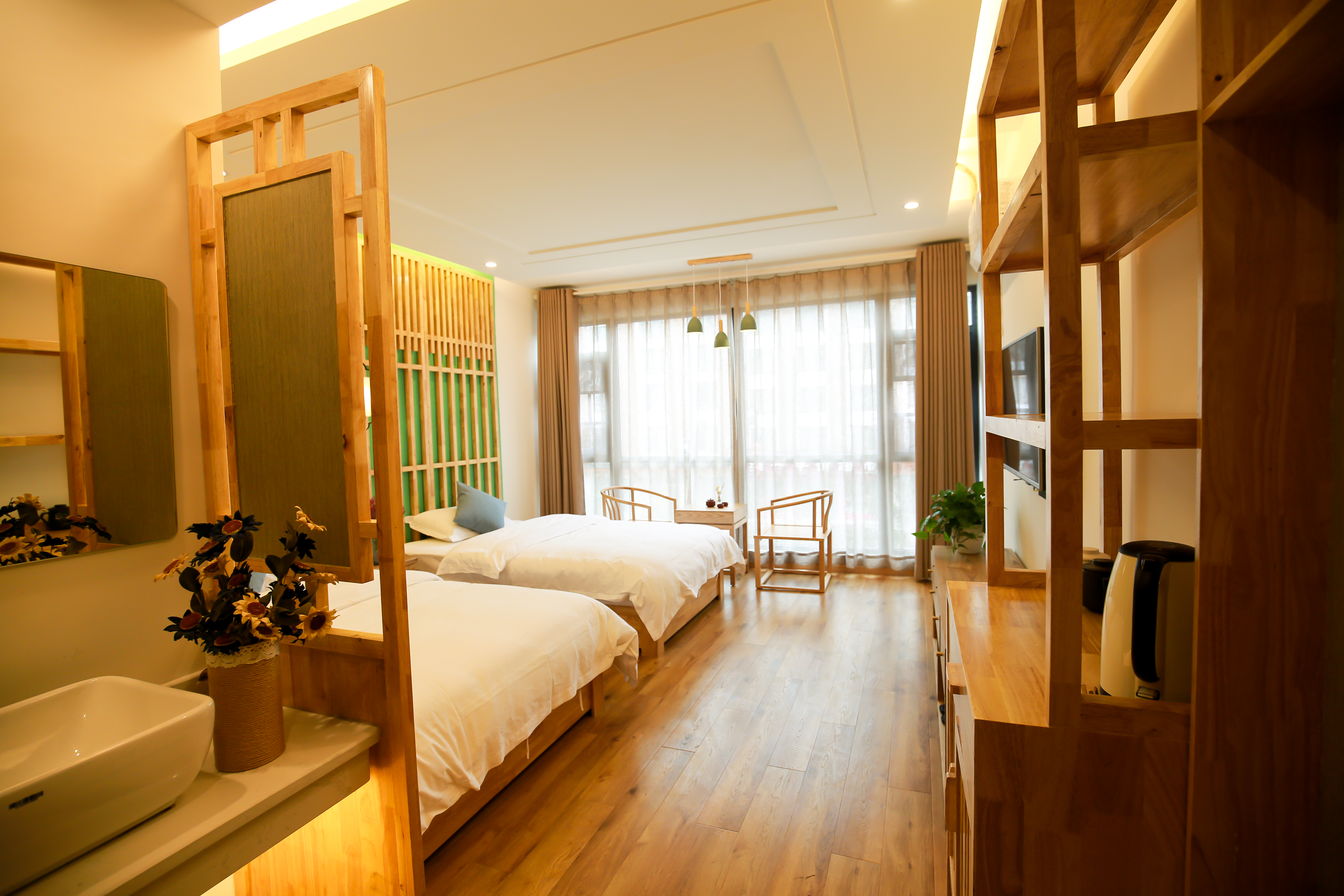 A栋豪华全景双床房