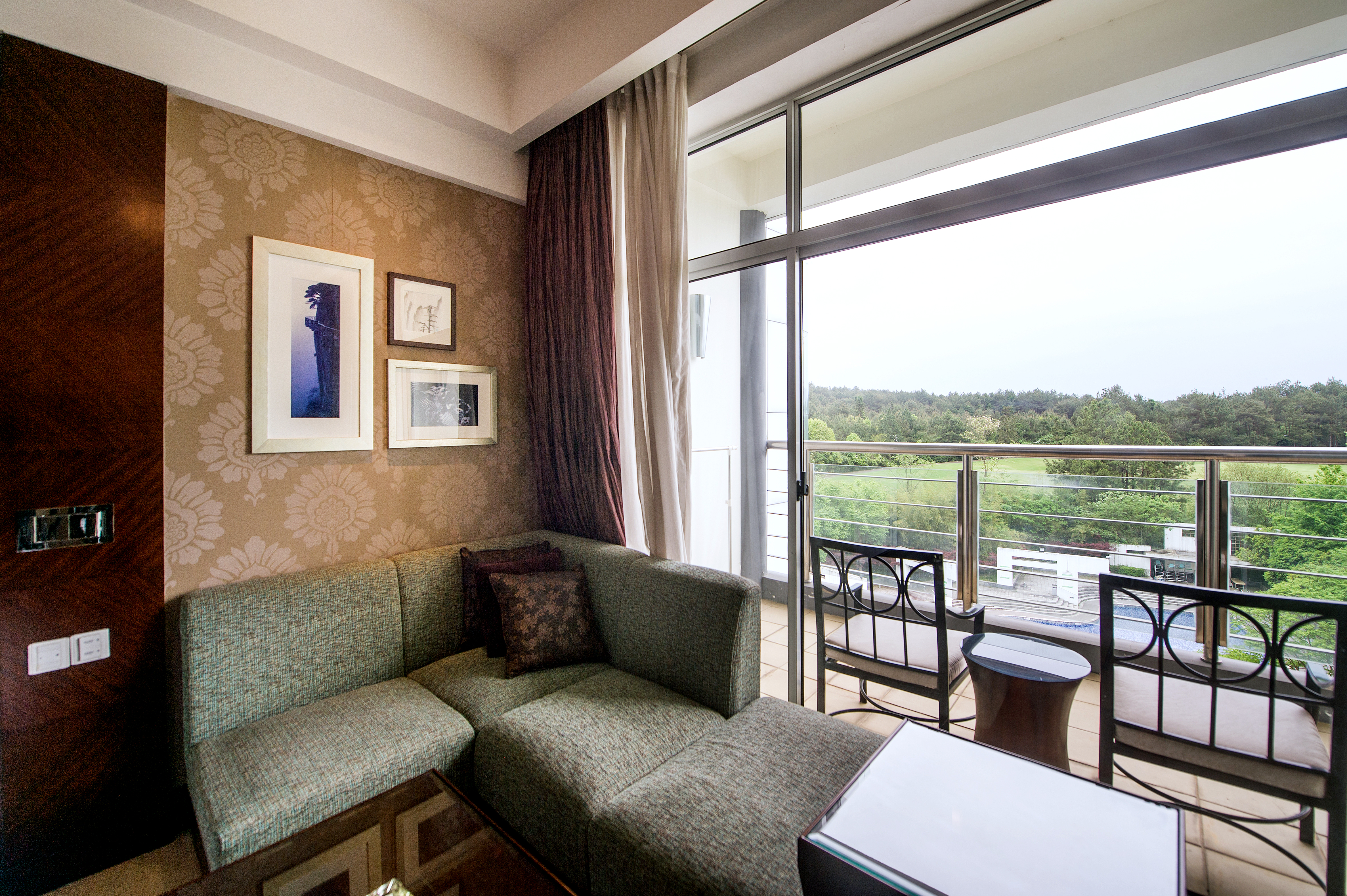 3号楼?果岭双床房【坐卧沙发+舒适睡眠+负氧离子】