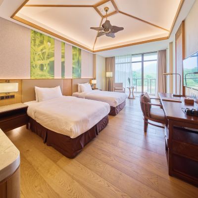 湖景雙床房 南京紫清湖温泉度假酒店優惠