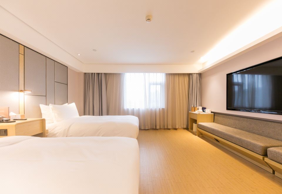 舒压-高级双床房+禅意茶席+舒逸深眠