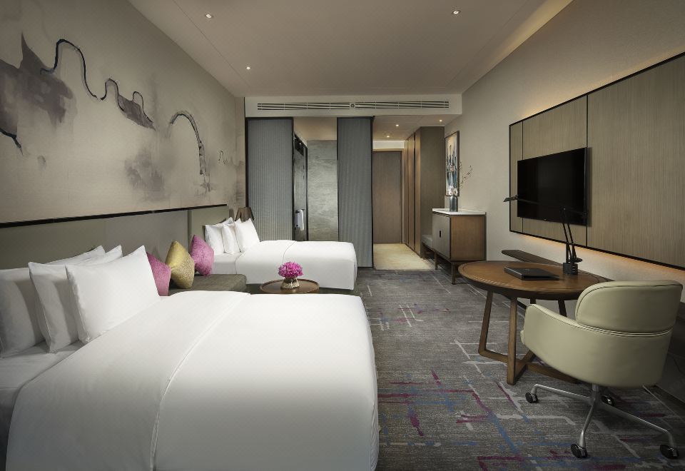 雪凌豪华湖景双床房