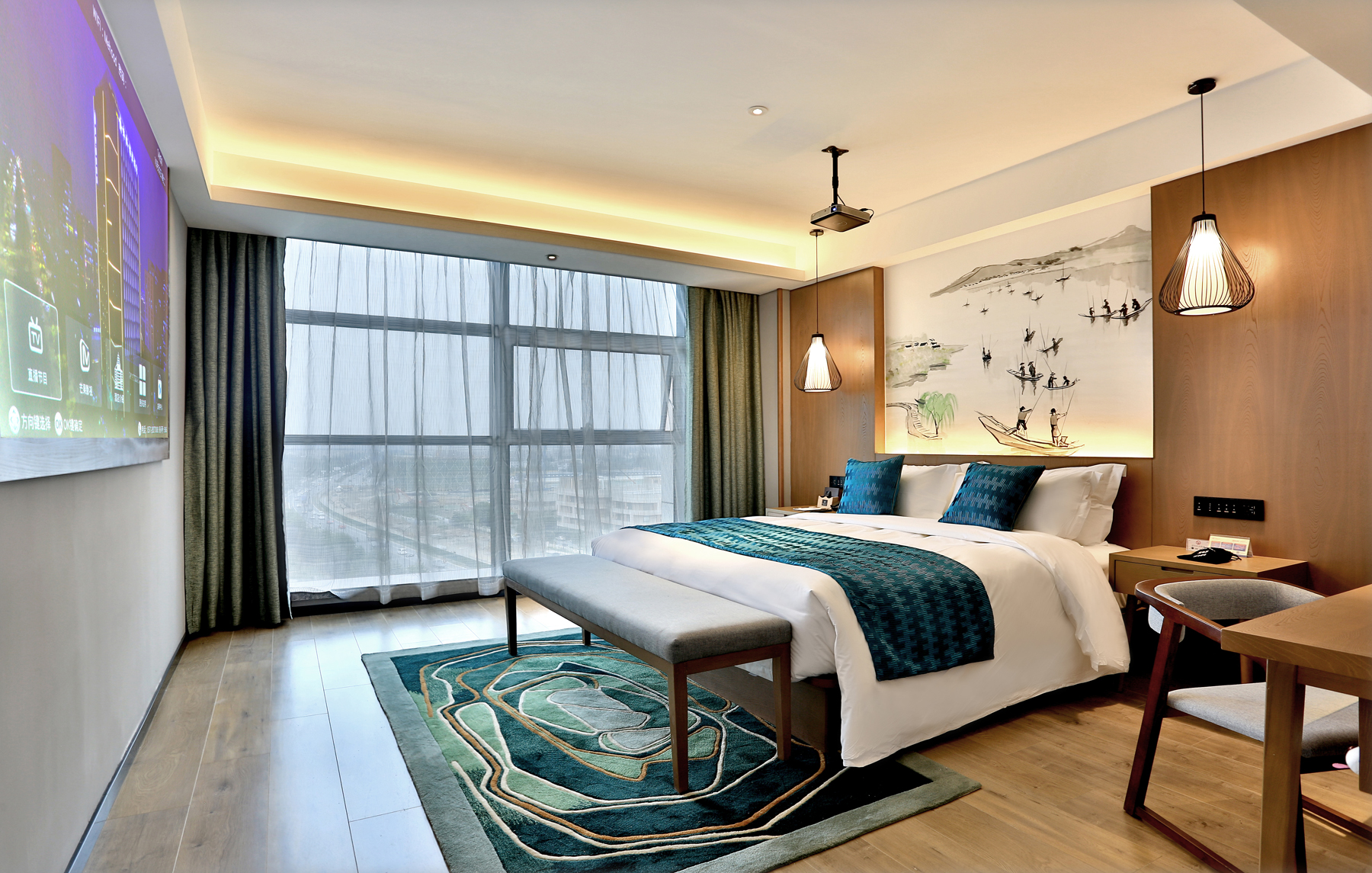 MEHOOD LESTIE Hotel (Hangzhou Xixi Wetland Science and Technology City)family suite