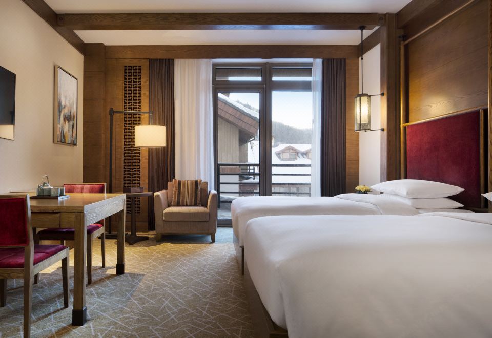 嘉宾轩双床客房