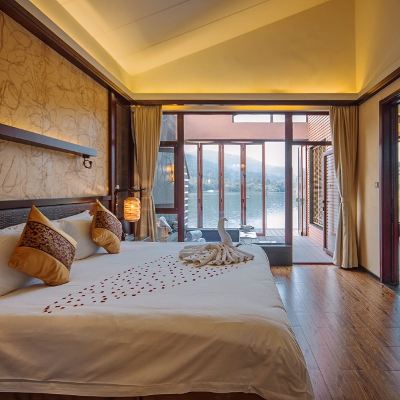 釣魚台山水聯排温泉大床別墅 南京紫清湖温泉度假酒店優惠