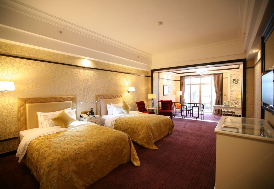 園林景觀雙床套房