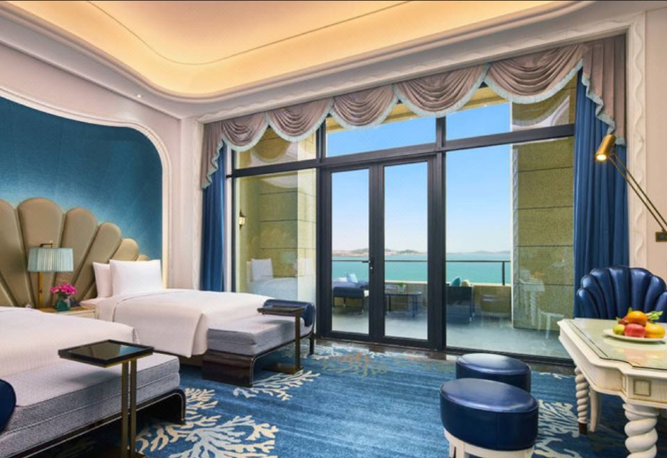 豪华海景双床房