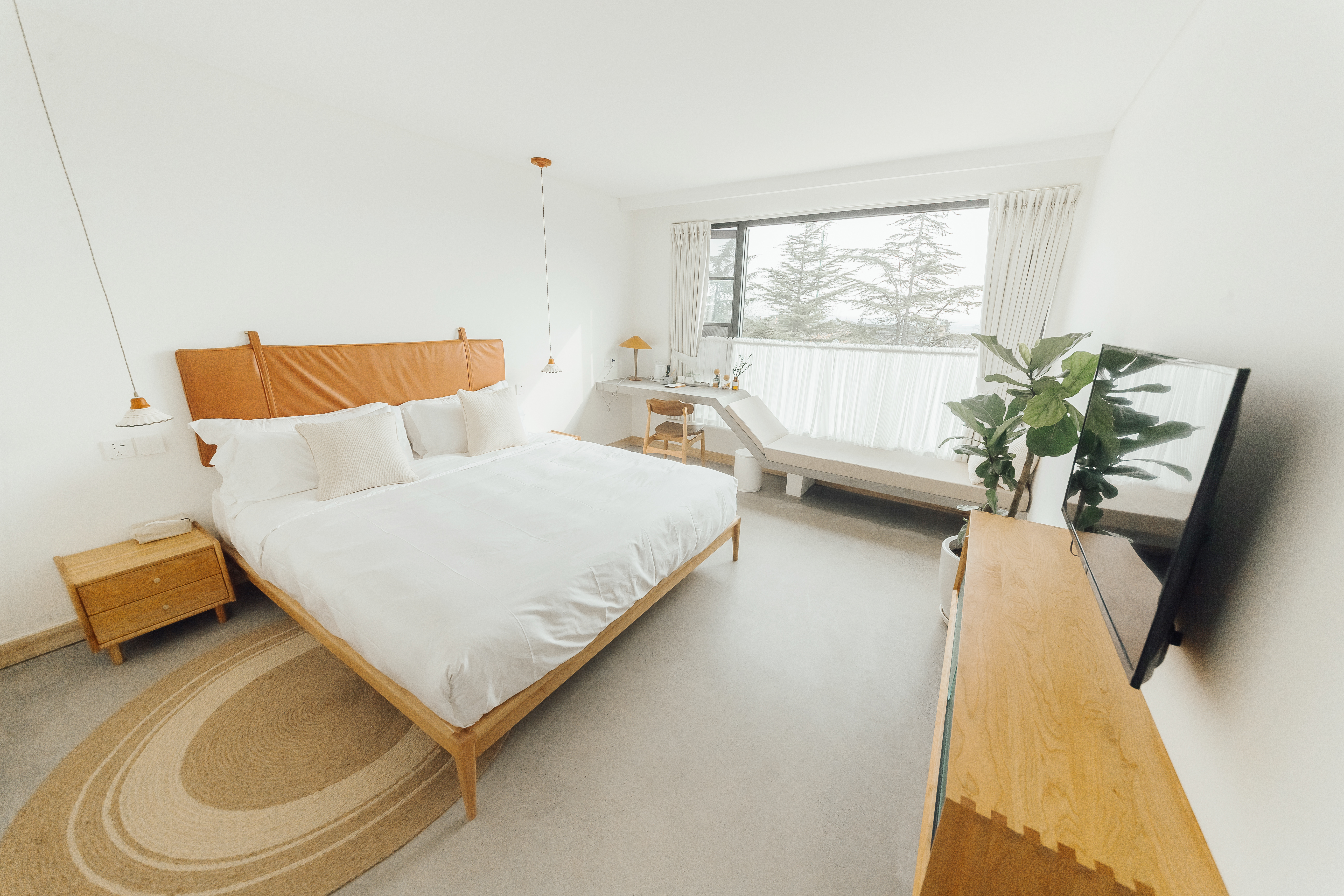 蓝移高级大床房