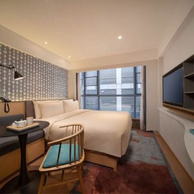 希諾大床房（零壓床墊）+（新風系統）+（智能客控） CityNote希諾酒店（廣州北京路大佛寺公園前地鐵站店）優惠