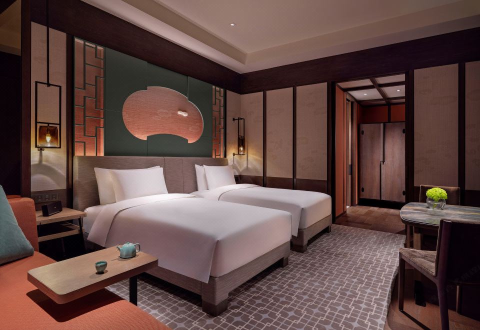 柏悦双床间「私享城市地标风尚」