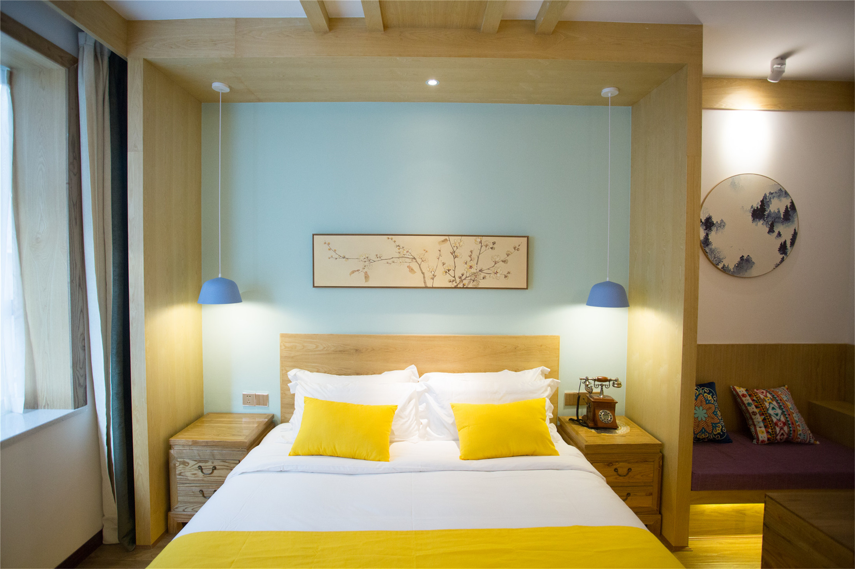 禪燈半月大床房