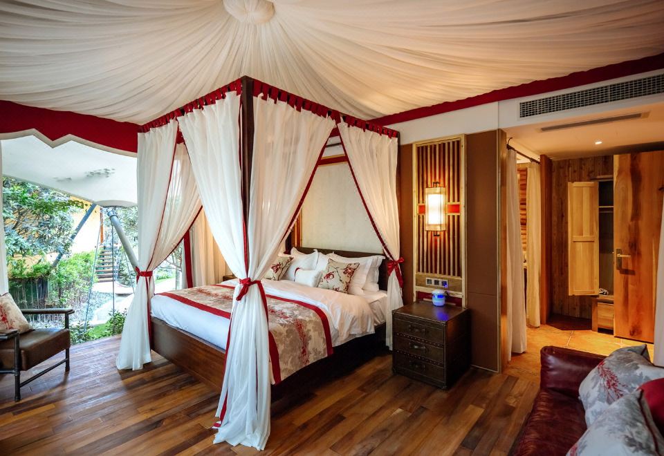 Chengdu Miaoxi Wild Luxury Resort HotelFamily Tent Suite - River-View