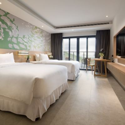 沐享田園雙床房 海陵島沐舍酒店優惠