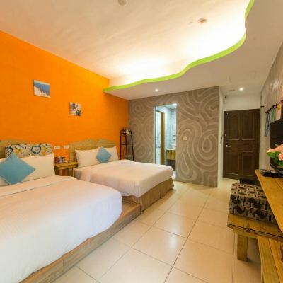 典雅四人間 屏東星浪灣旅店優惠