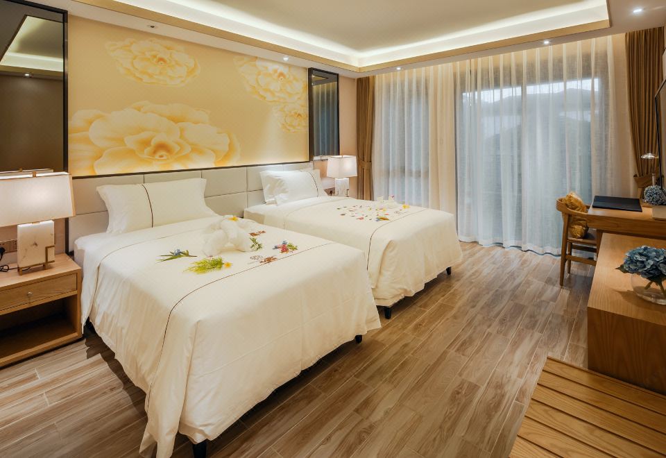 Yuetianxia Hot Spring HotelHot Spring Villa Twin Room