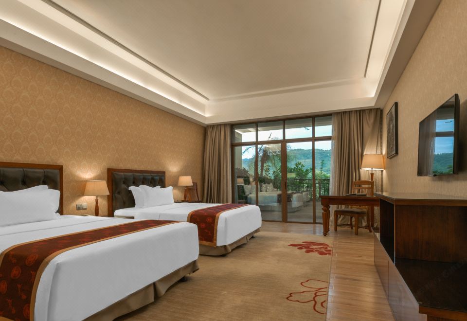 山景泡池双床房-认证珍稀温泉水