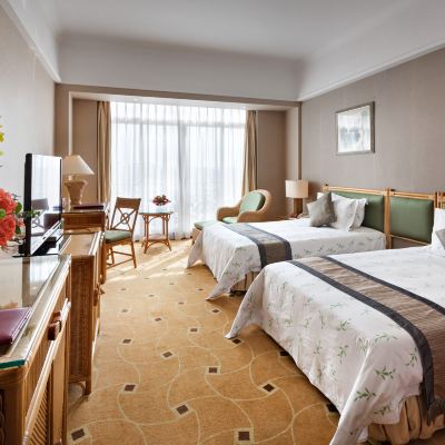 高級園景雙床房 橋頭三正半山飯店優惠