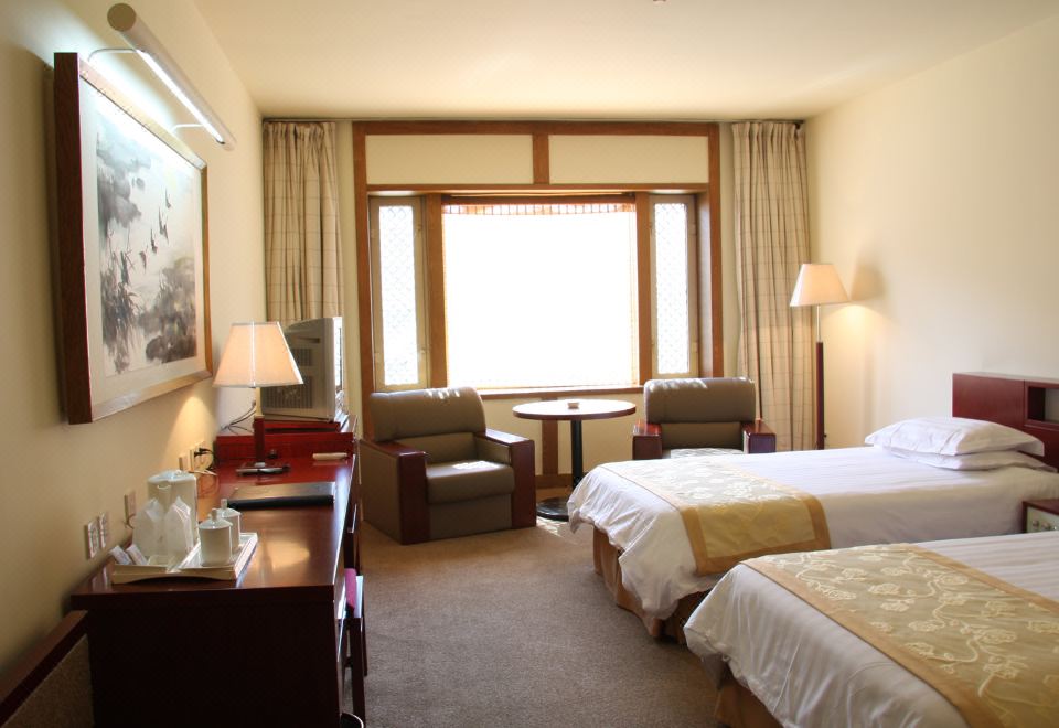 庭院景觀雙床房