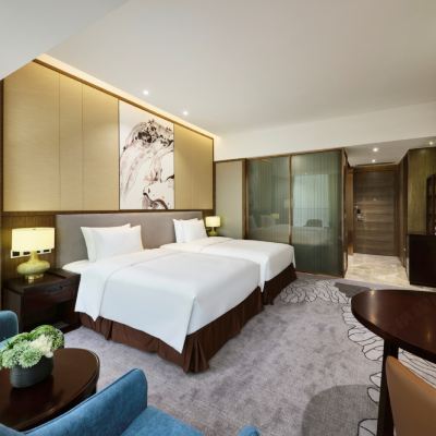 行政房-雙床（高樓層CBD景觀） 南寧中心永恆皇冠假日飯店優惠