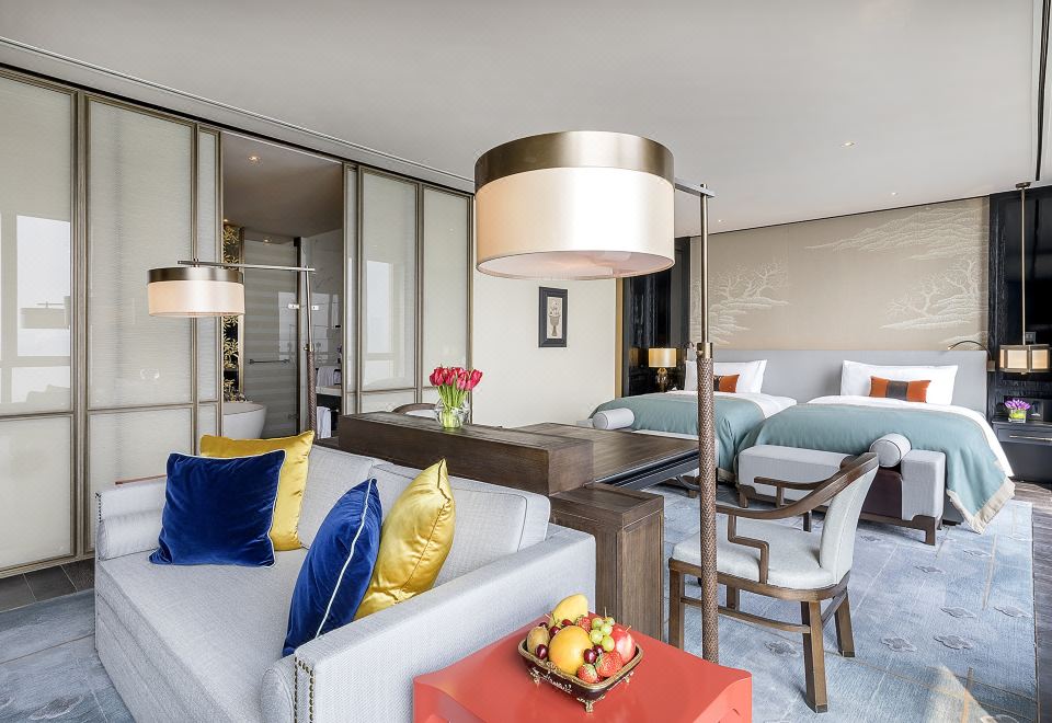 开放式江景双床套房