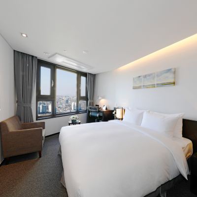 大床房 首爾麻谷華美達安可酒店優惠