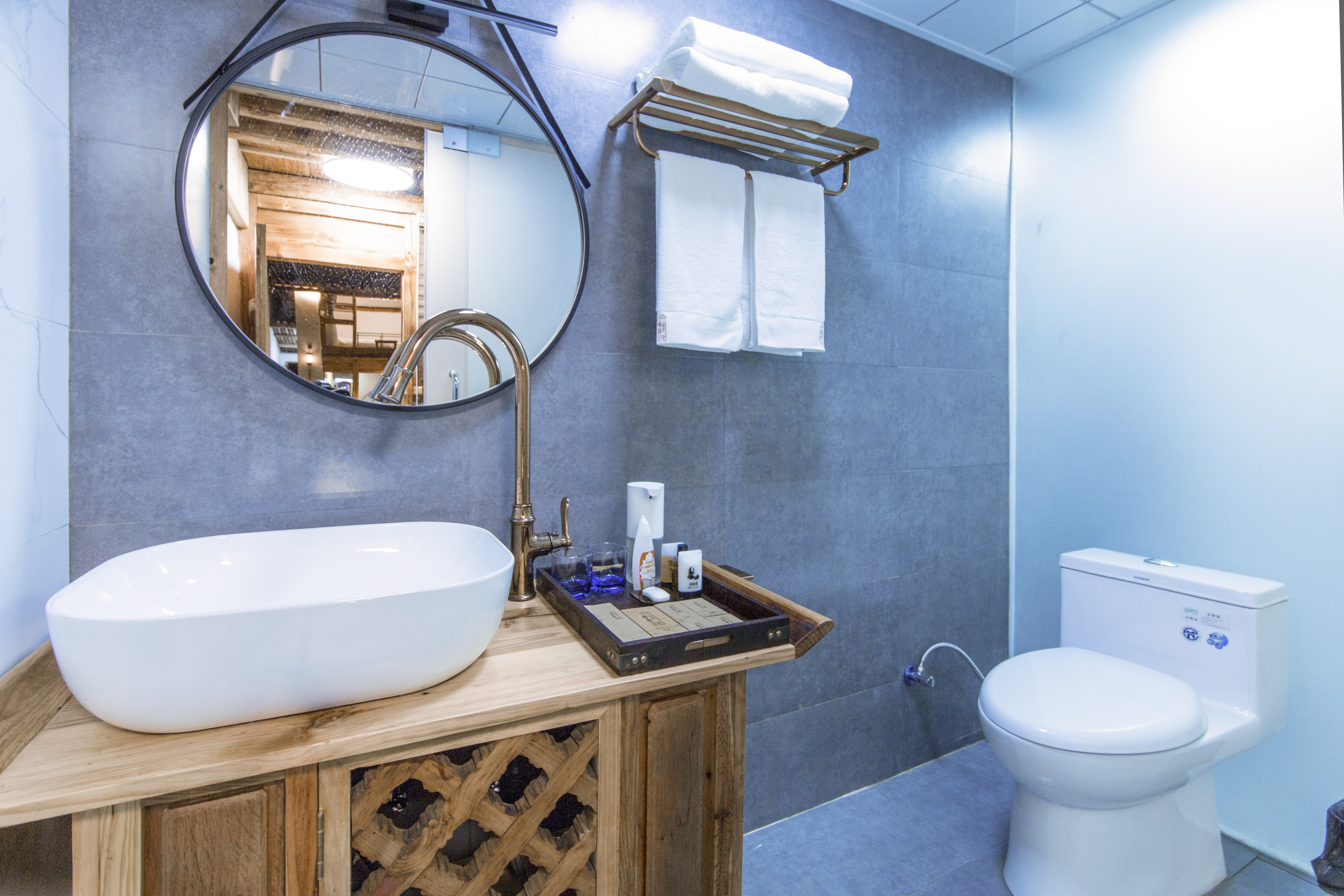 春风·园景复式大床房+180°观景+中式古风