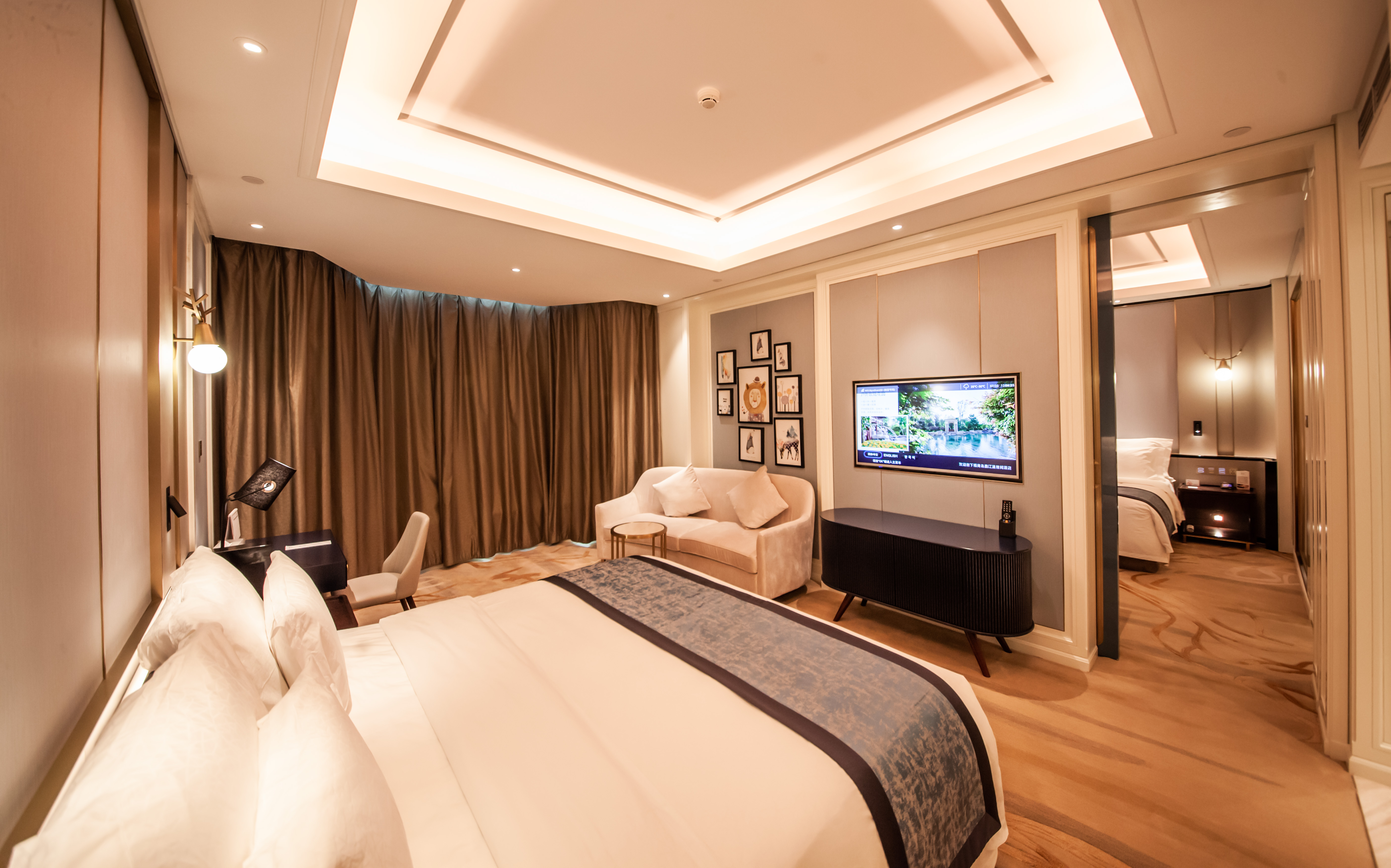 雅致家庭双卧套房