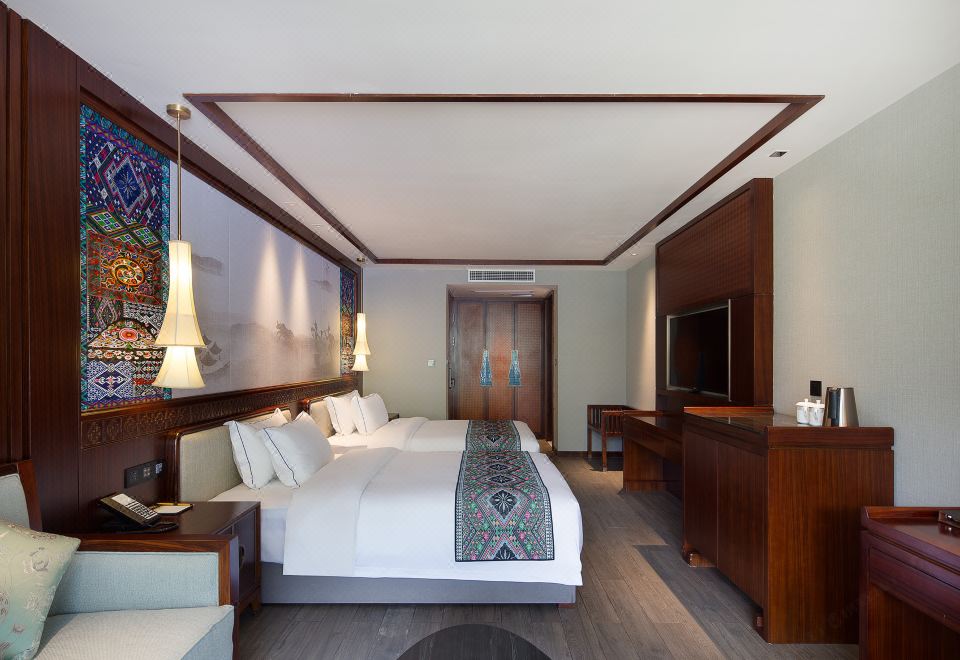 Mountain Fanjing Qixi Resort Guestroom - Double Occupancy, With View (Floor Heating)