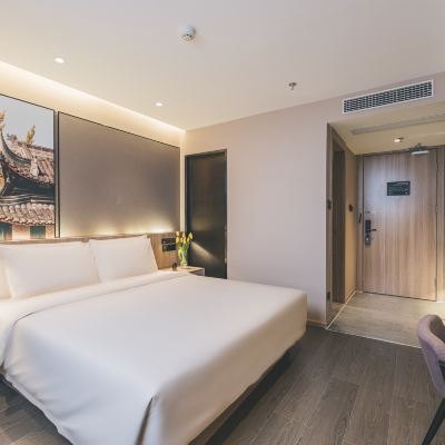 舒適大床房（投屏電視） 成都武侯雙楠亞朵輕居酒店優惠