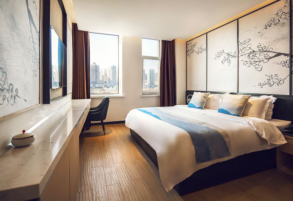 若水·廣場觀景大床房（乾濕分離+智能馬桶）