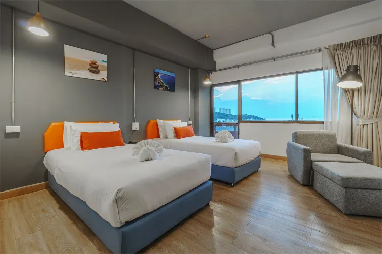 ห้องดีลักซ์สำหรับ 3 ท่าน