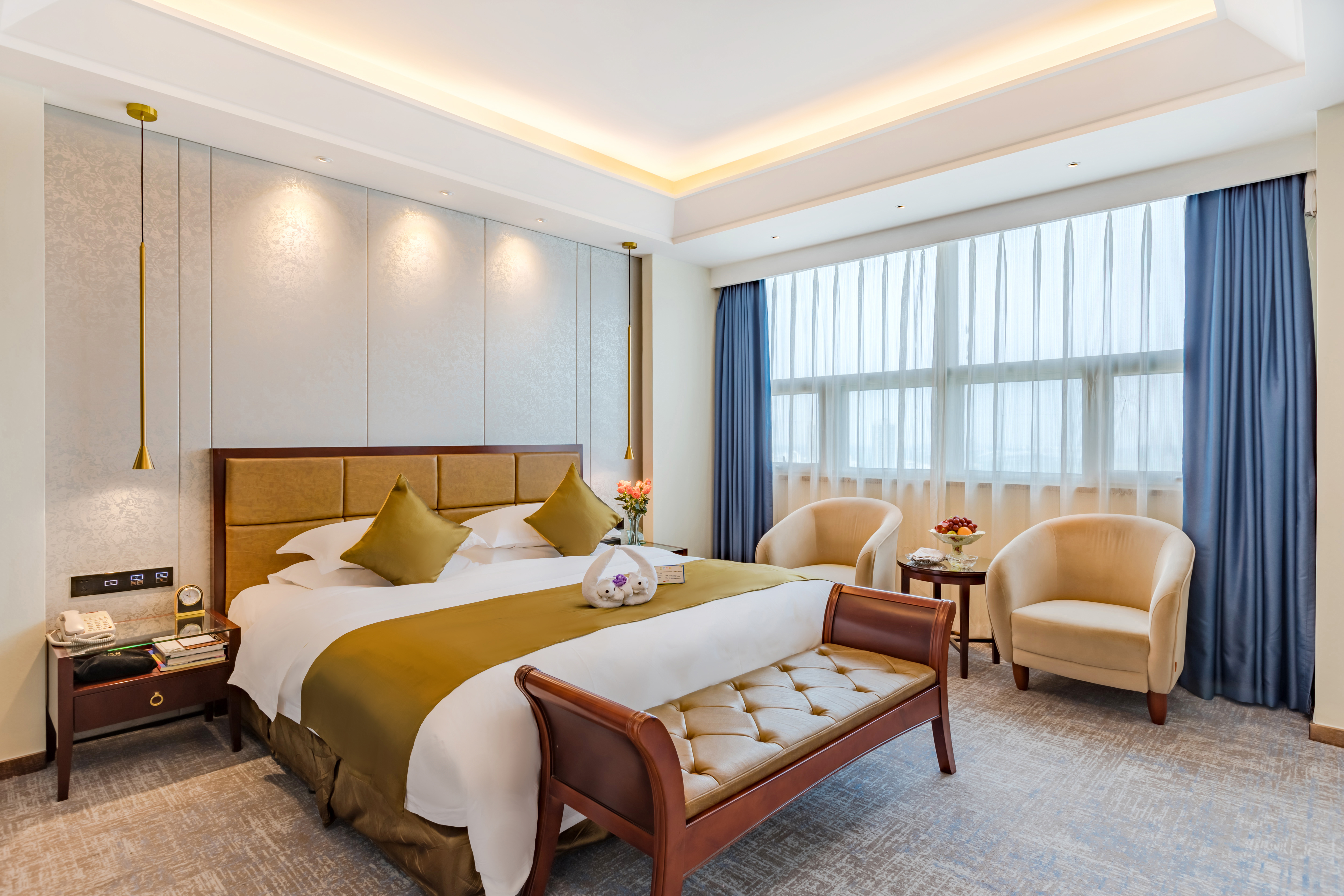 智能行政大床房（小度音箱+助眠床垫）