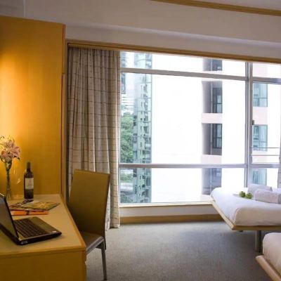 尊尚雙床房 香港園景軒優惠