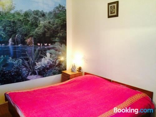 带山景的双人间