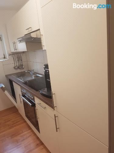 享有花园景致的公寓